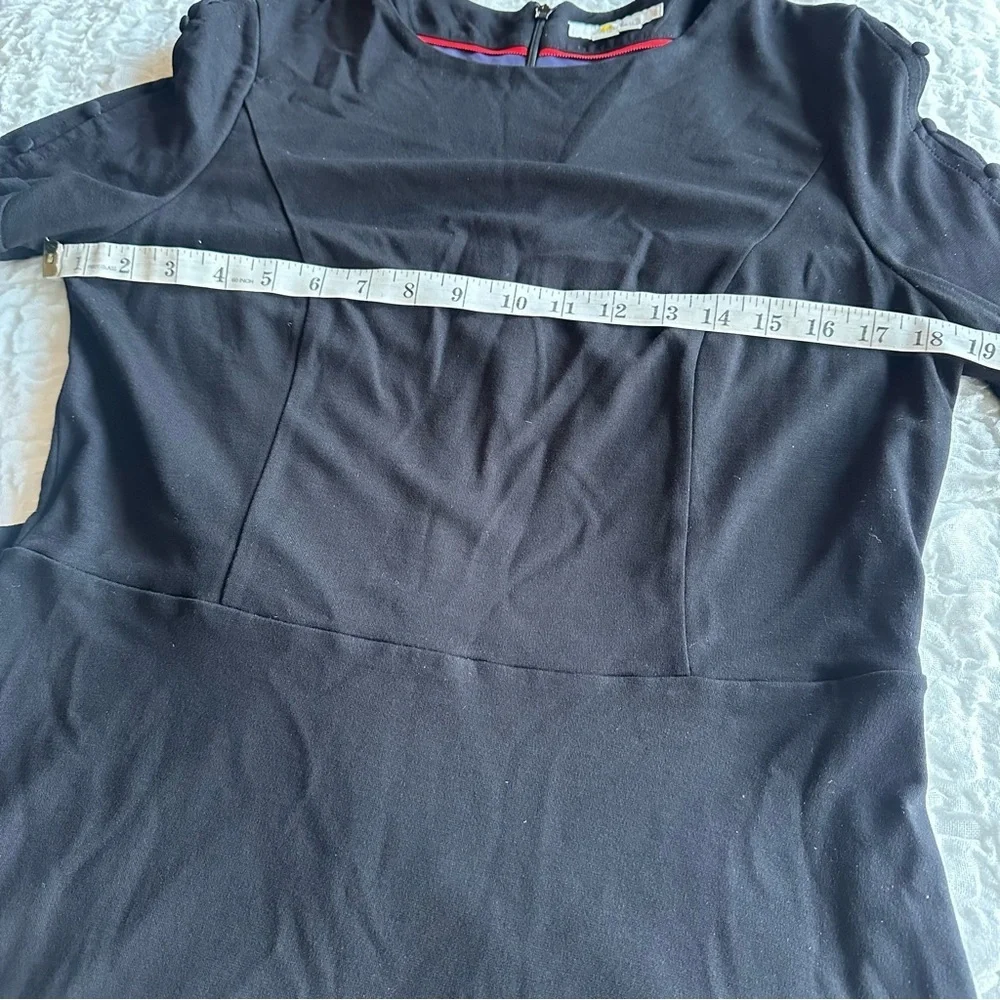 Boden Alexis Jersey Flutter Sleeve Dress 12L - Picture 5 of 14